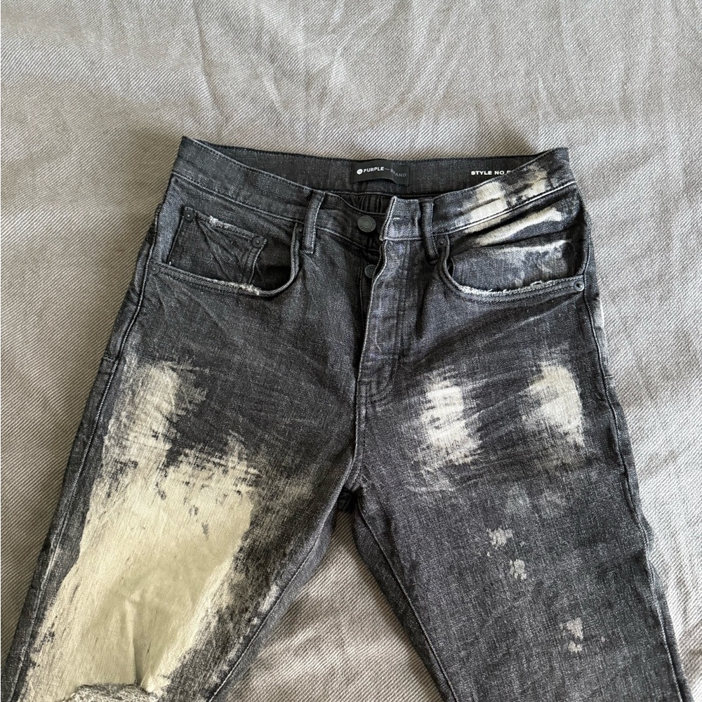 Purple brand Distressed skinny Jeans